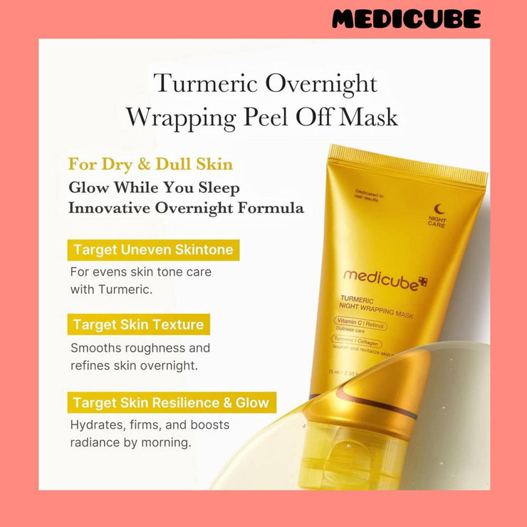MEDICUBE COLLAGEN NIGHT WRAPPING MASK (BOGO)
